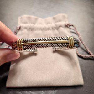 David Yurman 8" Cuff Bracelet